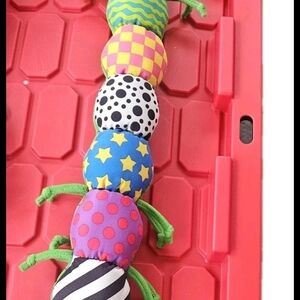 Vintage Lamaze Mix & Match Caterpillar baby activity toy